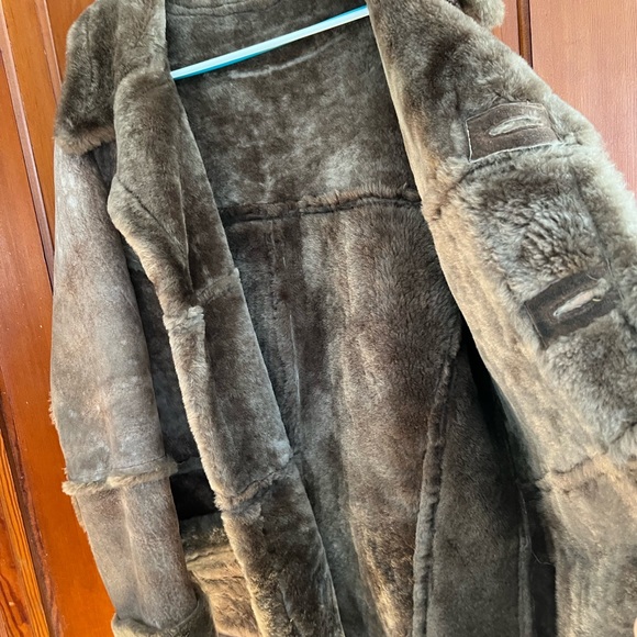 Sheep skin Vintage coat - Picture 7 of 8